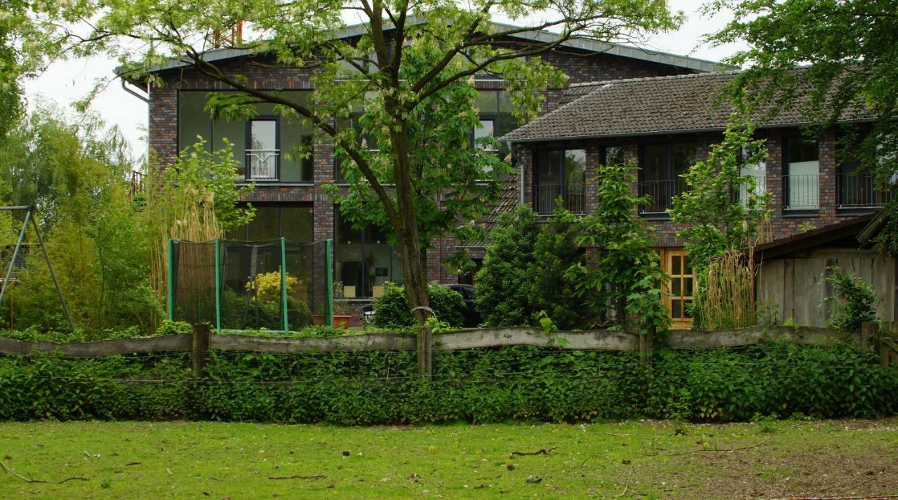 Gaestewohnung Hardinghaus Am Teich Warendorf Esterno foto